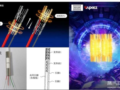 一次性电子烟的热门配置：双网芯，带屏显
