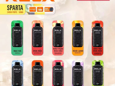 RELX Sparta 24K:酷炫解瘾新选择，24000 口的极致享受