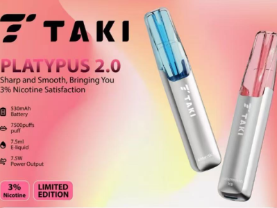 维刻TAKI银版鸭嘴兽：工艺与口感的双重革新，开启电子烟新纪元