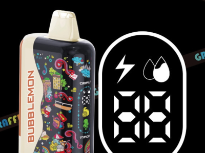 巴博炫彩Bubblemon Graffiti 35000怎么样？35000口+三口味切换，一次性电子烟实测推荐