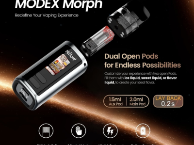 HIFLOW MODEX Morph：开启电子烟的可调口味新时代